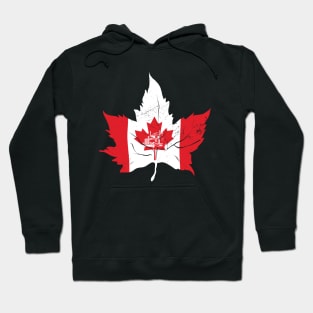 Canadian Flag Maple Leaf Truck Freedom Convoy Hoodie